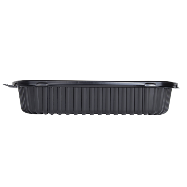 [300 ct] 36 oz Microwaveable Take-Out Box | PP | Black