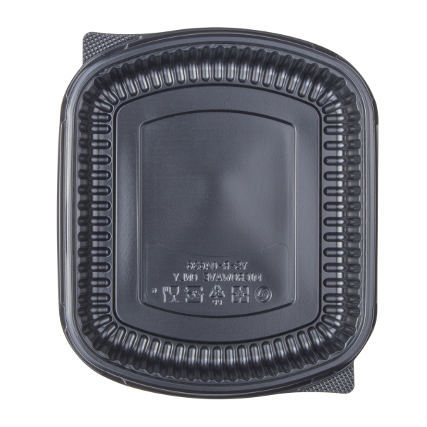 [300 ct] 36 oz Microwaveable Take-Out Box | PP | Black