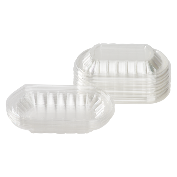 [300 ct] OPS Lid for 24 oz Microwaveable Take-Out Box | Clear