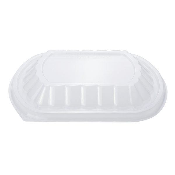 [300 ct] OPS Lid for 24 oz Microwaveable Take-Out Box | Clear