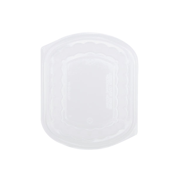 [300 ct] OPS Lid for 24 oz Microwaveable Take-Out Box | Clear