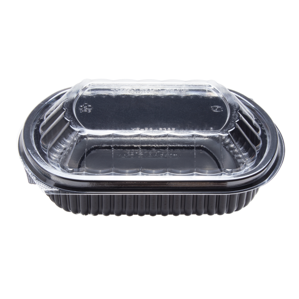 [300 ct] OPS Lid for 24 oz Microwaveable Take-Out Box | Clear