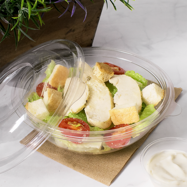 [500 ct] 16 oz Disposable Salad Bowls | 146mm | PET