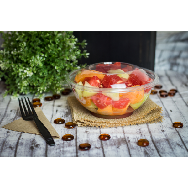 [300 ct] 24 oz Disposable Salad Bowls | 165 mm | PET