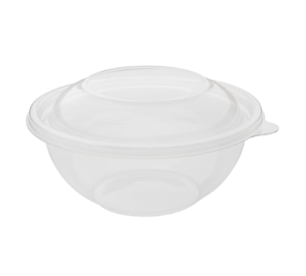[300 ct] 32 oz Disposable Salad Bowls | 185 mm | PET