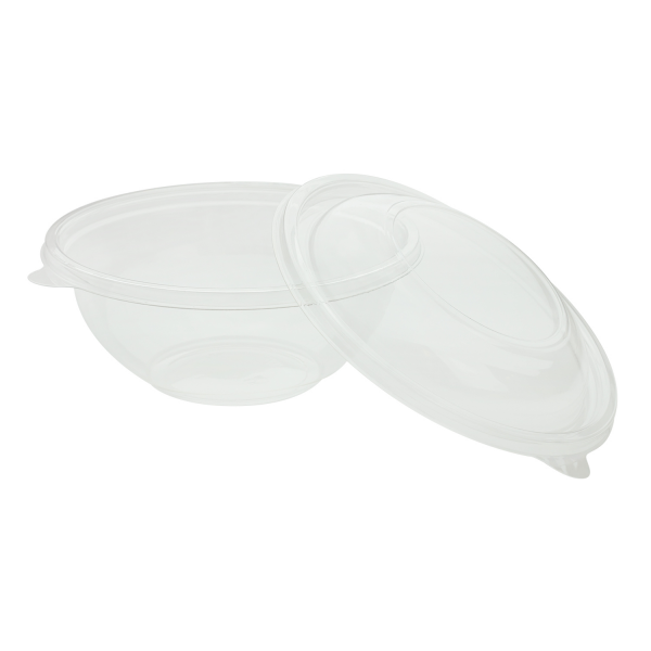 [300 ct] 32 oz Disposable Salad Bowl Lids | 185 mm | PET
