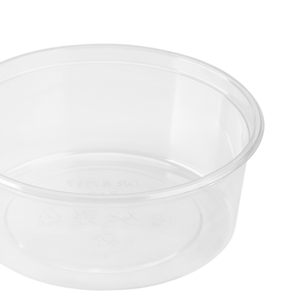 Karat Earth 8oz PLA Eco-Friendly Deli Containers (117mm) - 500 pcs