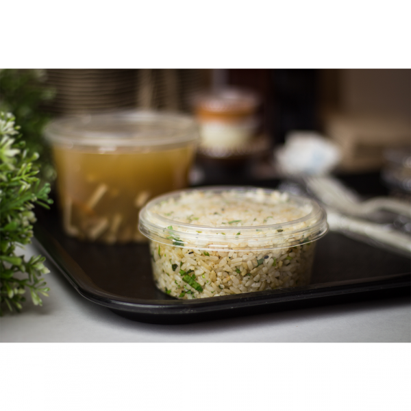 Karat Earth 8oz PLA Eco-Friendly Deli Containers (117mm) - 500 pcs