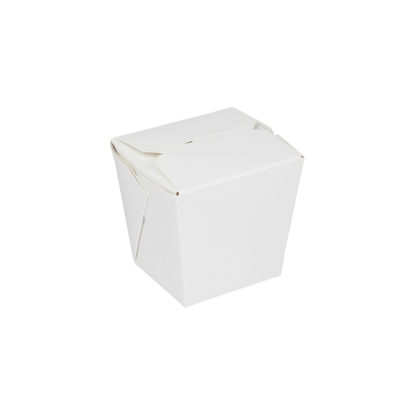 [450 ct] 8 oz Paper Take-Out Boxes, White