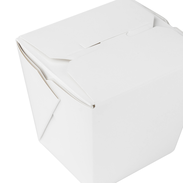[450 ct] 8 oz Paper Take-Out Boxes, White