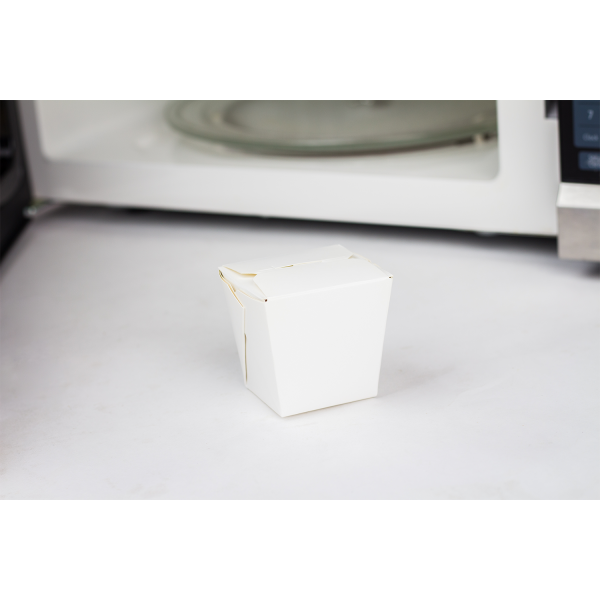 [450 ct] 8 oz Paper Take-Out Boxes, White