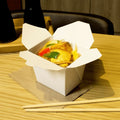 [450 ct] 16 oz Paper Take-Out Boxes, White