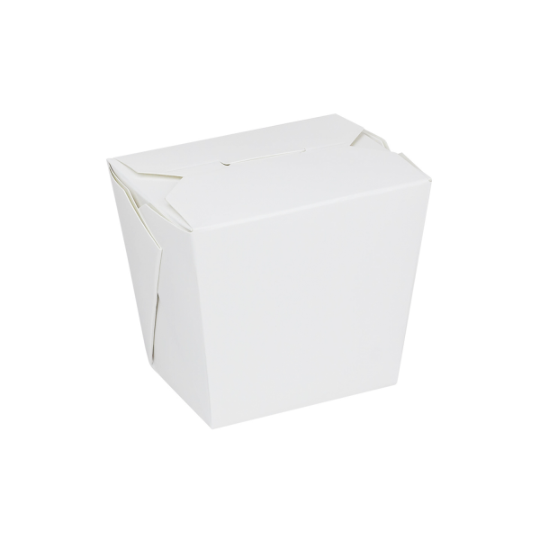 [450 ct] 16 oz Paper Take-Out Boxes, White
