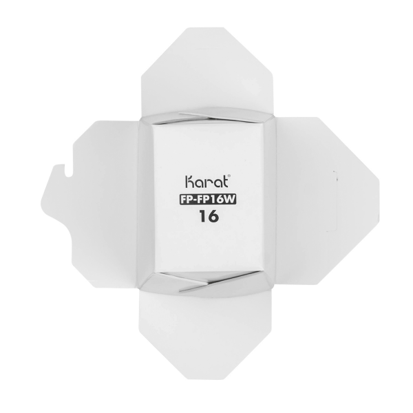 [450 ct] 16 oz Paper Take-Out Boxes, White