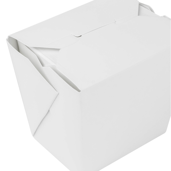 [450 ct] 16 oz Paper Take-Out Boxes, White