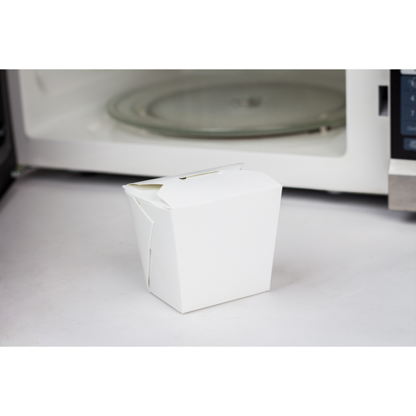 [450 ct] 16 oz Paper Take-Out Boxes, White