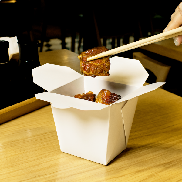 [450 ct] 26 oz Chinese Take-Out Boxes, White