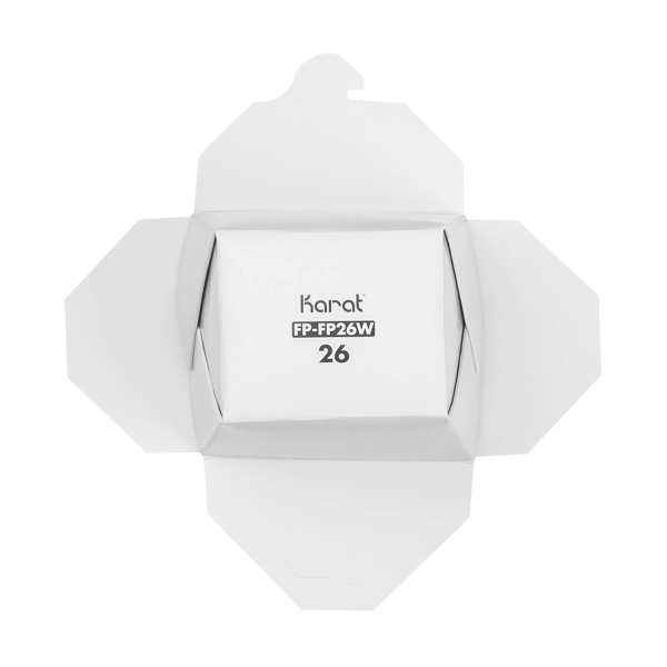 [450 ct] 26 oz Chinese Take-Out Boxes, White