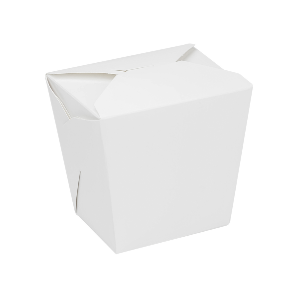 [450 ct] 32 oz Paper Take-Out Boxes, White