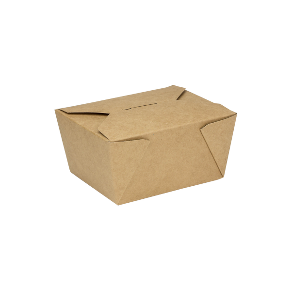 [450 ct] Paper Take-Out Boxes | #1 | 30 oz | Kraft