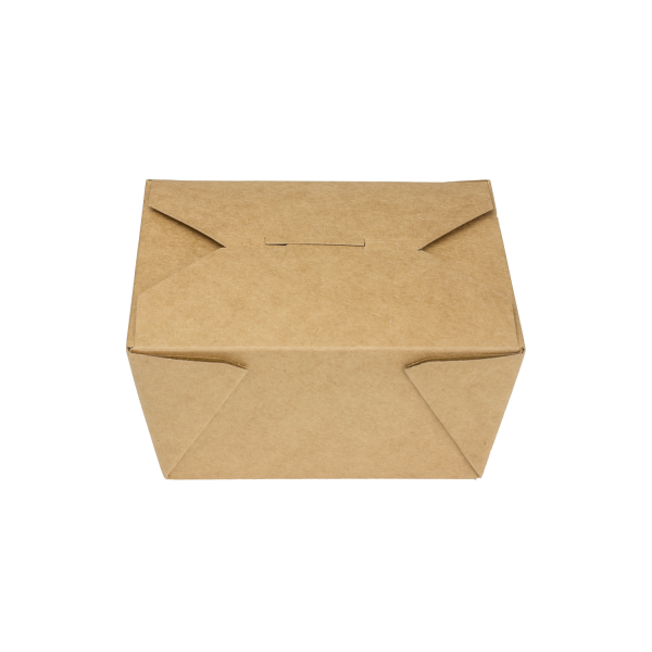 [450 ct] Paper Take-Out Boxes | #1 | 30 oz | Kraft