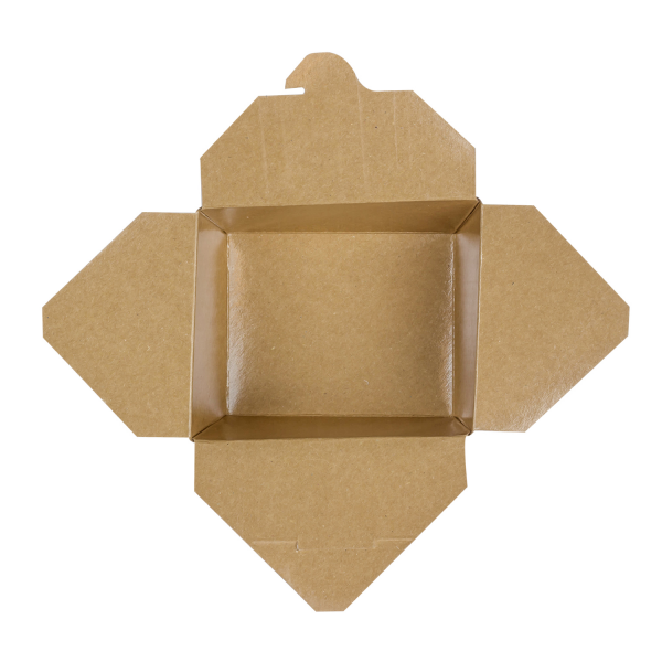 [450 ct] Paper Take-Out Boxes | #1 | 30 oz | Kraft
