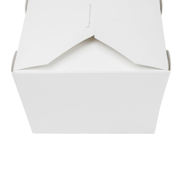 [450 ct] Paper Take-Out Boxes | #1 | 30 oz | White