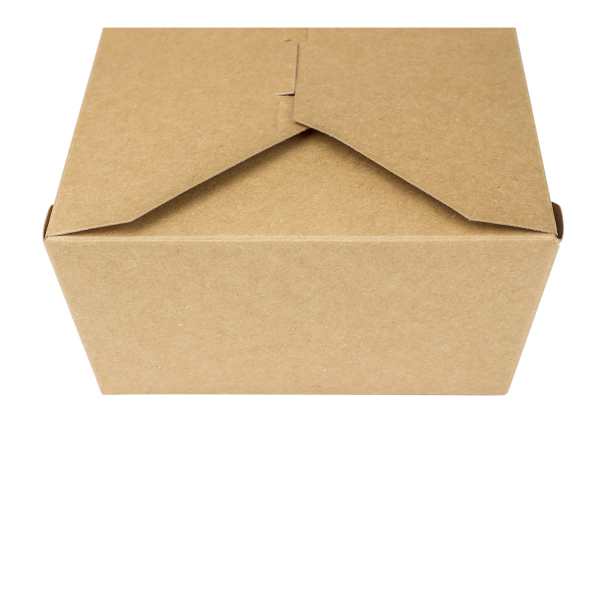 [300 ct] Paper Take-Out Boxes | #8 | 48 oz | Kraft
