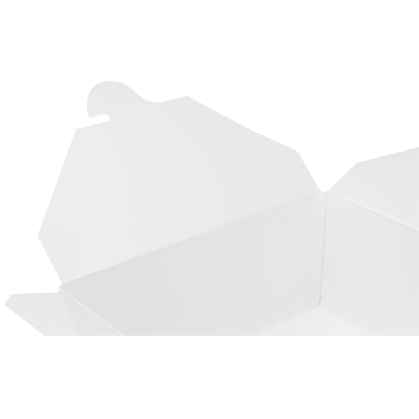 [300 ct] Paper Take-Out Boxes | #8 | 48 oz | White