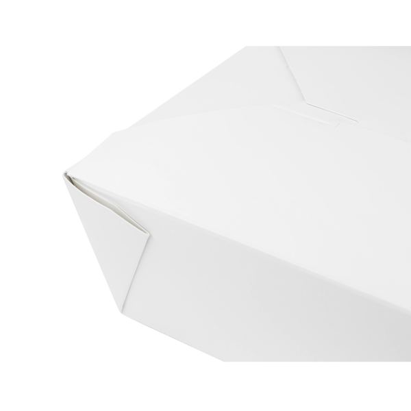 [300 ct] Paper Take-Out Boxes | #8 | 48 oz | White