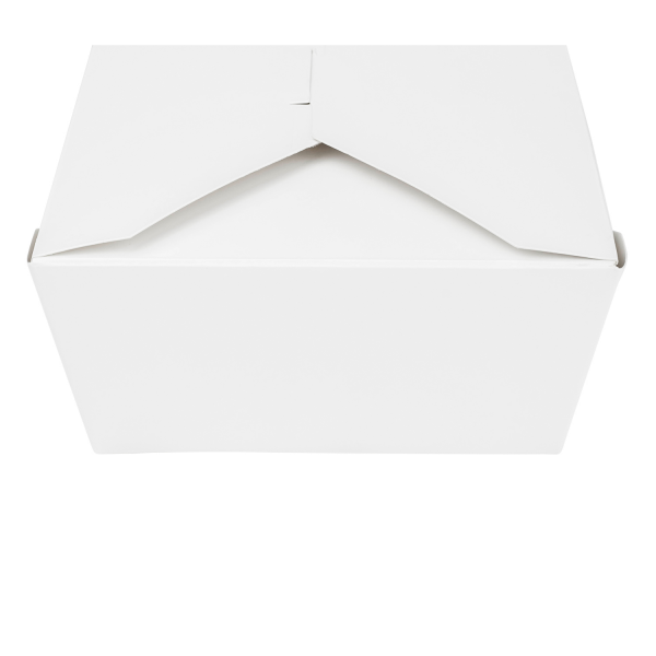[300 ct] Paper Take-Out Boxes | #8 | 48 oz | White