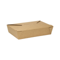 [200 ct] Paper Take-Out Boxes | #2 | 54 oz | Kraft