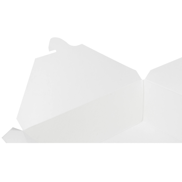 [200 ct] Paper Take-Out Boxes | #3 | 76 oz | White