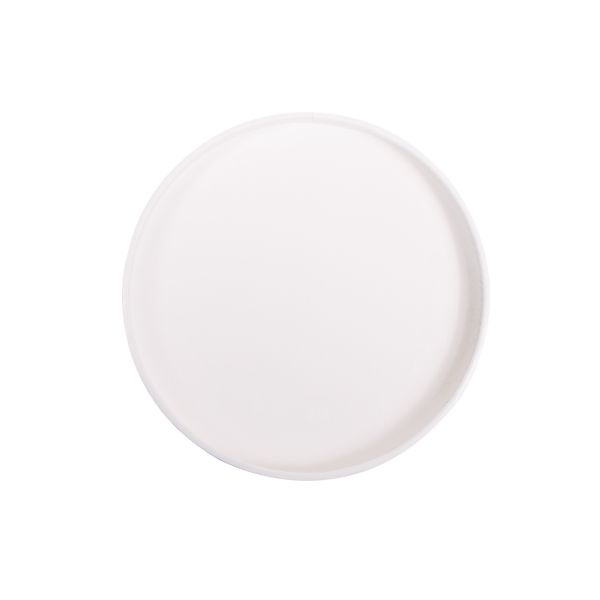 [500 ct] 10/12 oz Gourmet Paper Food Container | White | 96 mm