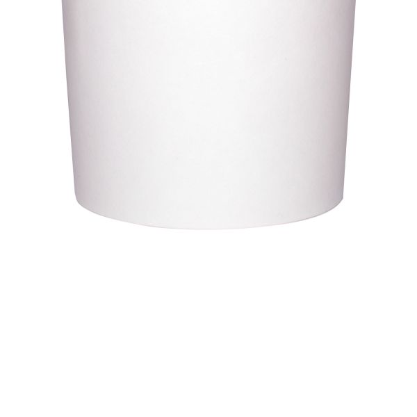 [500 ct] 32 oz Gourmet Paper Food Container | White | 115 mm