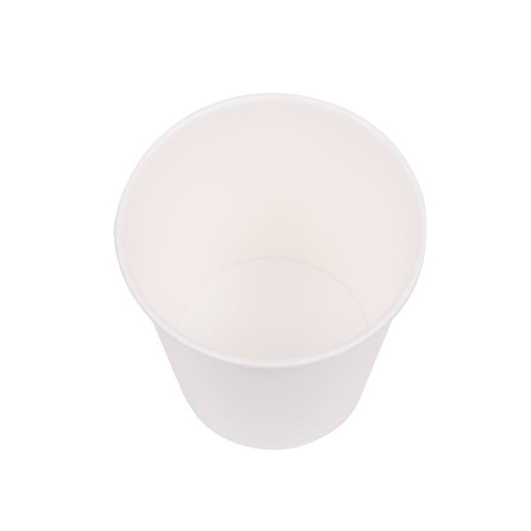 [500 ct] 32 oz Gourmet Paper Food Container | White | 115 mm