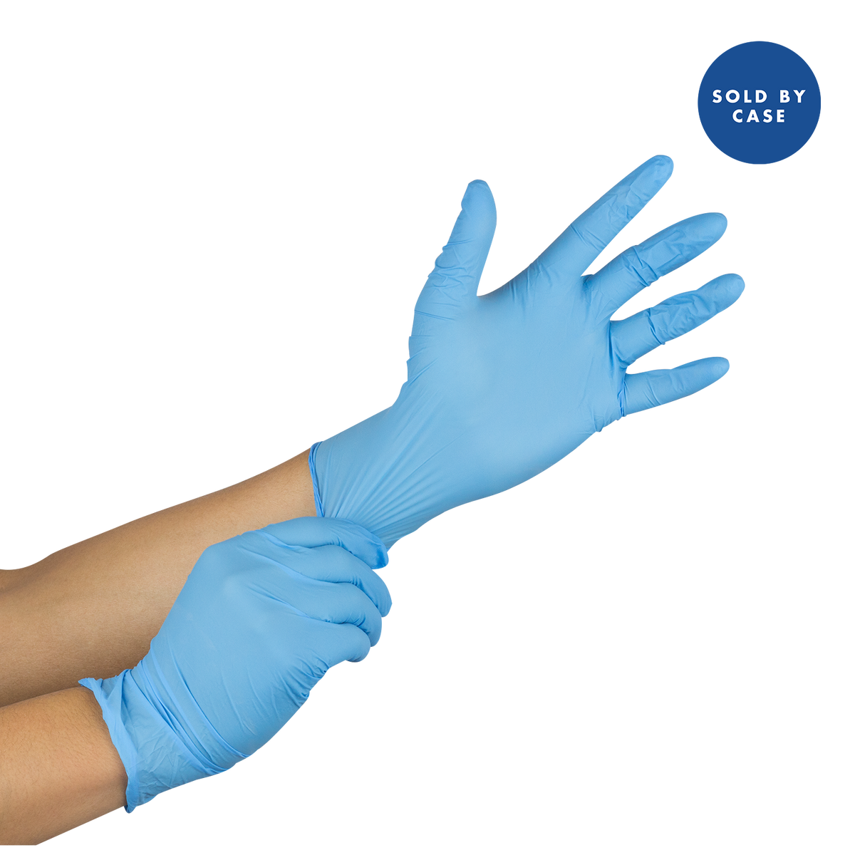 [1,000 ct] Nitrile Gloves | Latex-Free | Powder-Free | Blue | Small