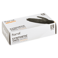 [1,000 ct] Synthetic Vinyl Gloves | Latex-Free | Powder-Free | Black | Large