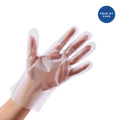 [2,000 ct] Thermoplastic Elastomer Gloves | Latex-Free | Powder-Free | Clear | Large