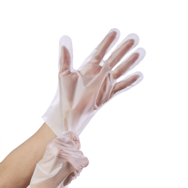 [2,000 ct] Thermoplastic Elastomer Gloves | Latex-Free | Powder-Free | Clear | Large