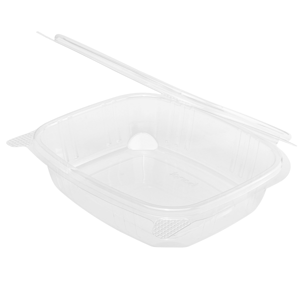 [200 ct] 24 oz Hinged Deli Container | PET
