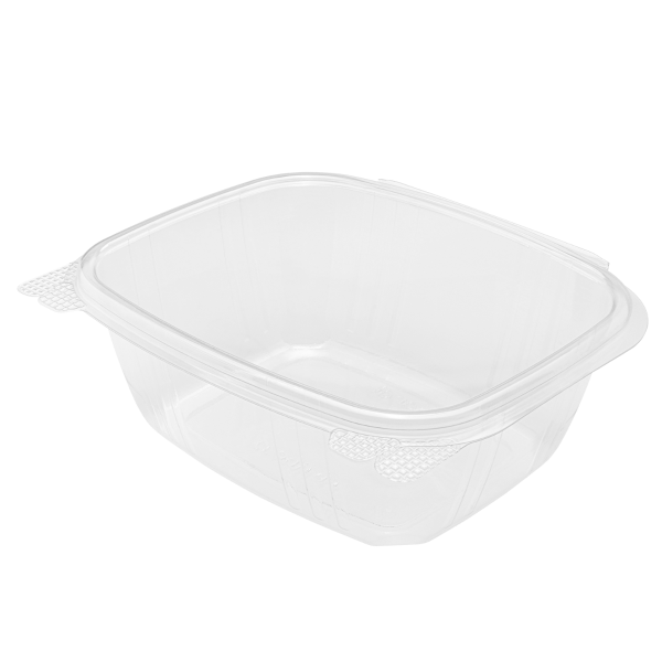 [200 ct] 32 oz Hinged Deli Container | PET