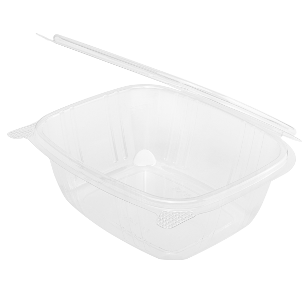 [200 ct] 32 oz Hinged Deli Container | PET