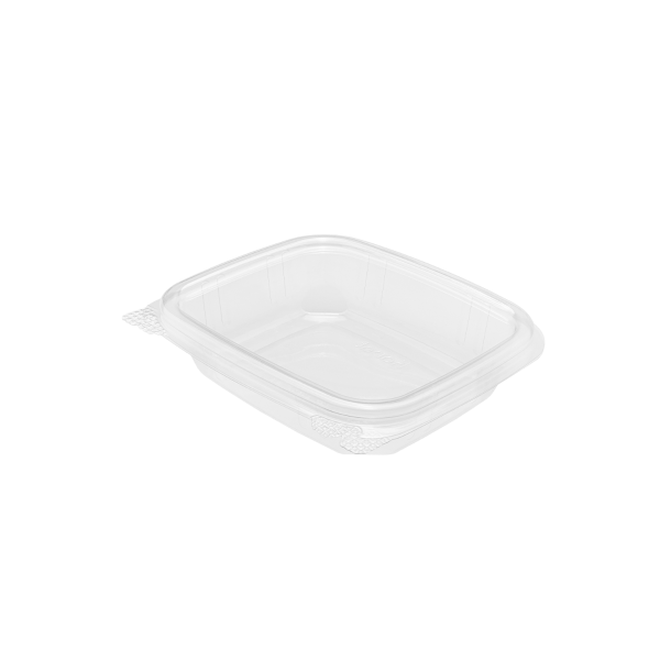 [200 ct] 8 oz Hinged Deli Container | PET