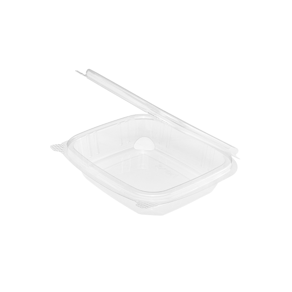 [200 ct] 8 oz Hinged Deli Container | PET