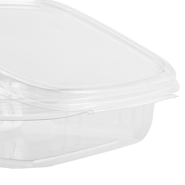 [200 ct] 8 oz Hinged Deli Container | PET