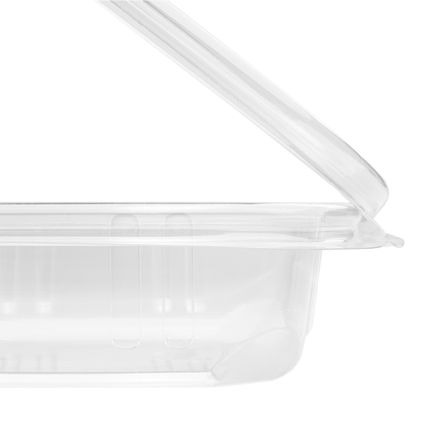 [200 ct] 8 oz Hinged Deli Container | PET
