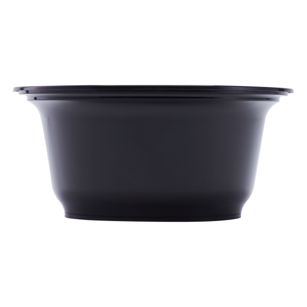 [300 ct] 36 oz Disposable Bowls | Black | Injection Molded PP | 179 mm