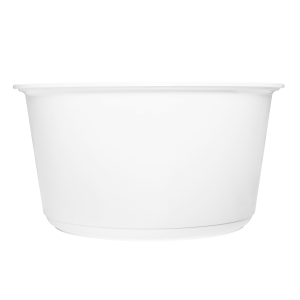 [300 ct] 48 oz Disposable Bowls | White | Injection Molded PP | 179 mm