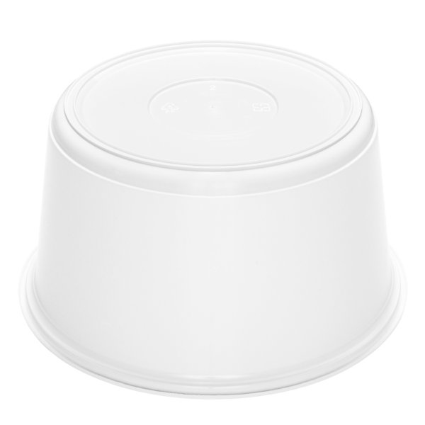 [300 ct] 48 oz Disposable Bowls | White | Injection Molded PP | 179 mm